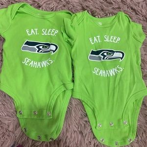 Seattle Seahawks Baby Onsie